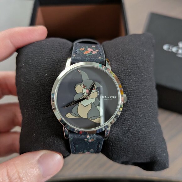 Coach Disney Thumper Chelsea Black Watch - Picture 5 of 6